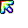 A rainbow cursor