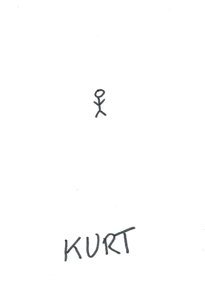 Kurt - a small stick figure